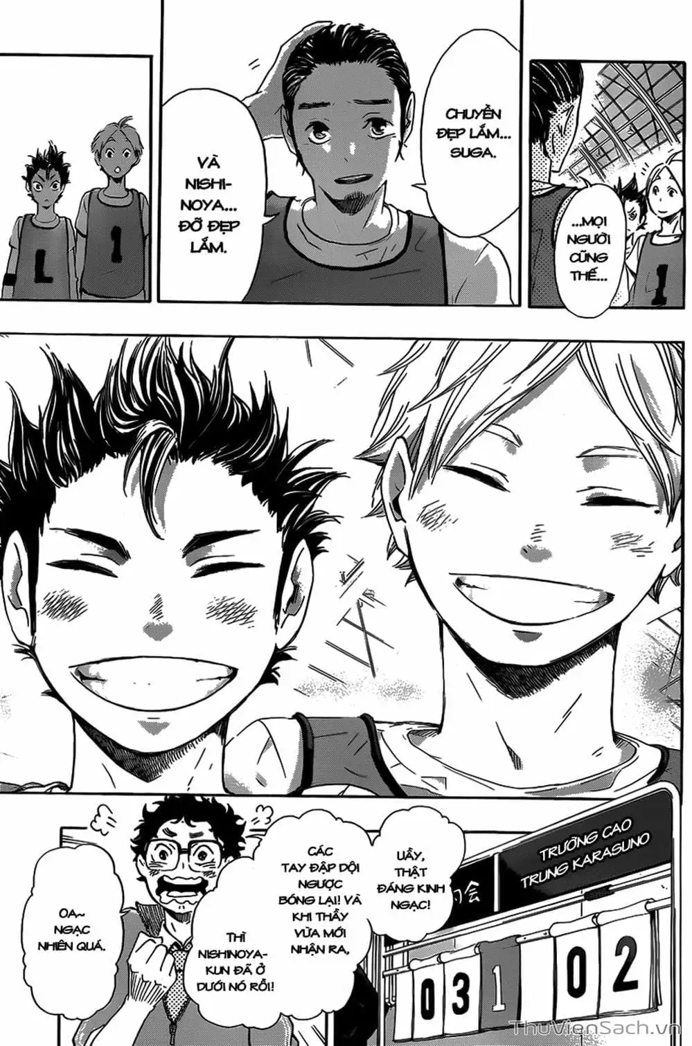 Truyện Tranh Vua Bóng Chuyền Haikyuu trang 6