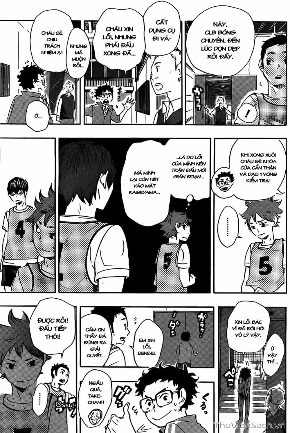 Truyện Tranh Vua Bóng Chuyền Haikyuu trang 6