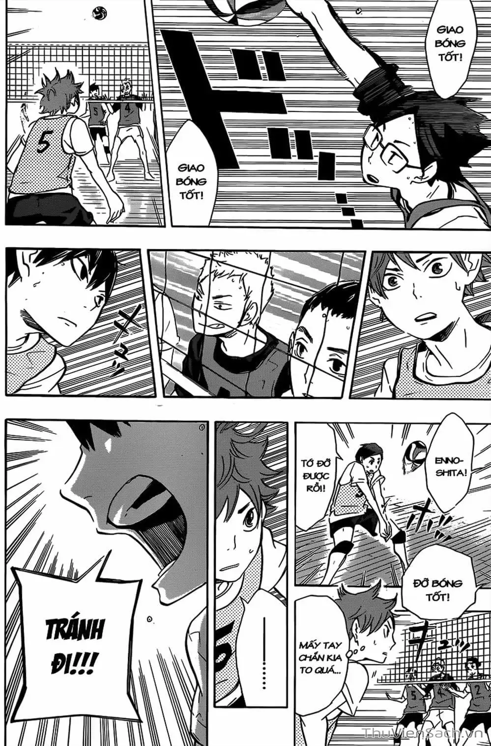 Truyện Tranh Vua Bóng Chuyền Haikyuu trang 6