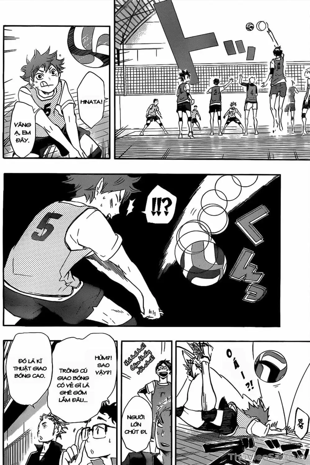 Truyện Tranh Vua Bóng Chuyền Haikyuu trang 6