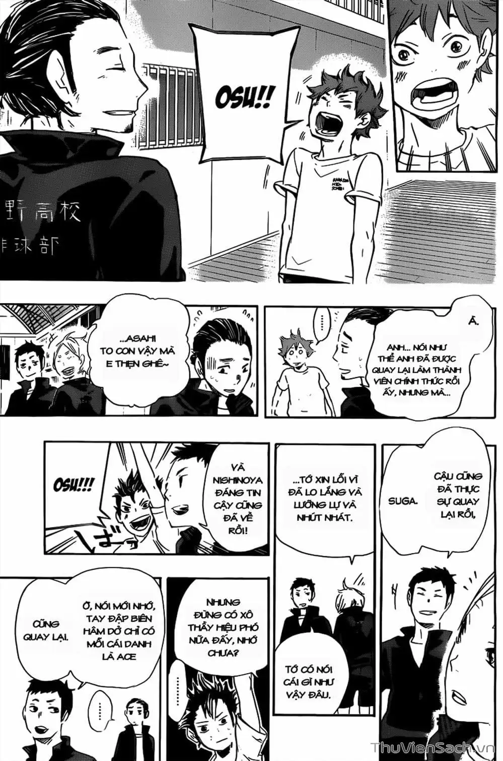 Truyện Tranh Vua Bóng Chuyền Haikyuu trang 6