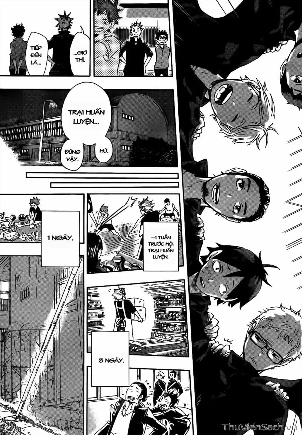 Truyện Tranh Vua Bóng Chuyền Haikyuu trang 6