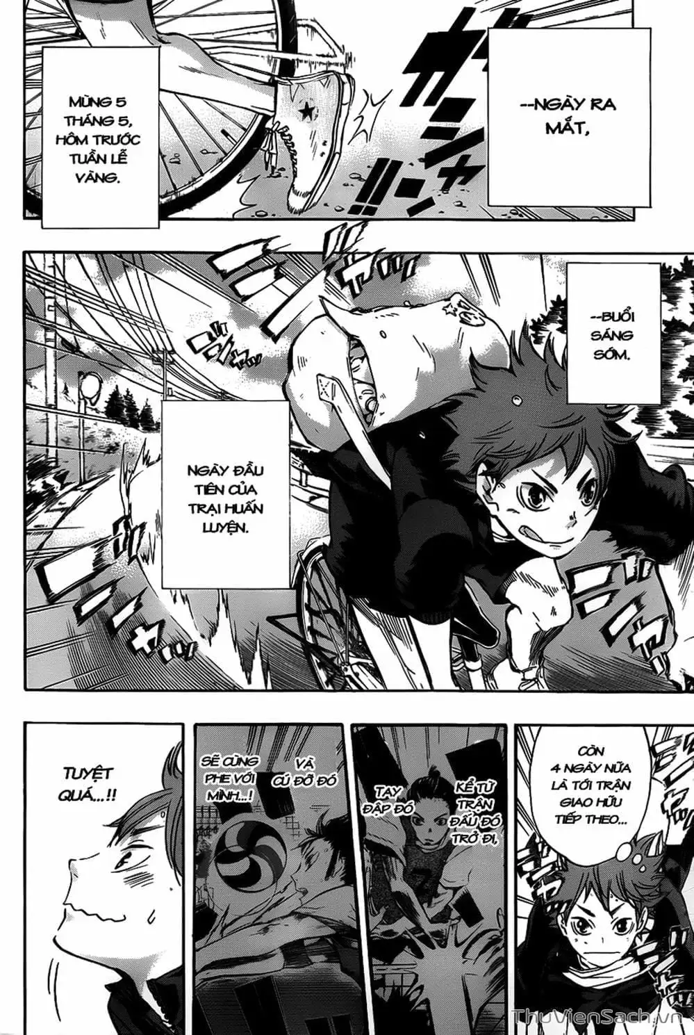 Truyện Tranh Vua Bóng Chuyền Haikyuu trang 6