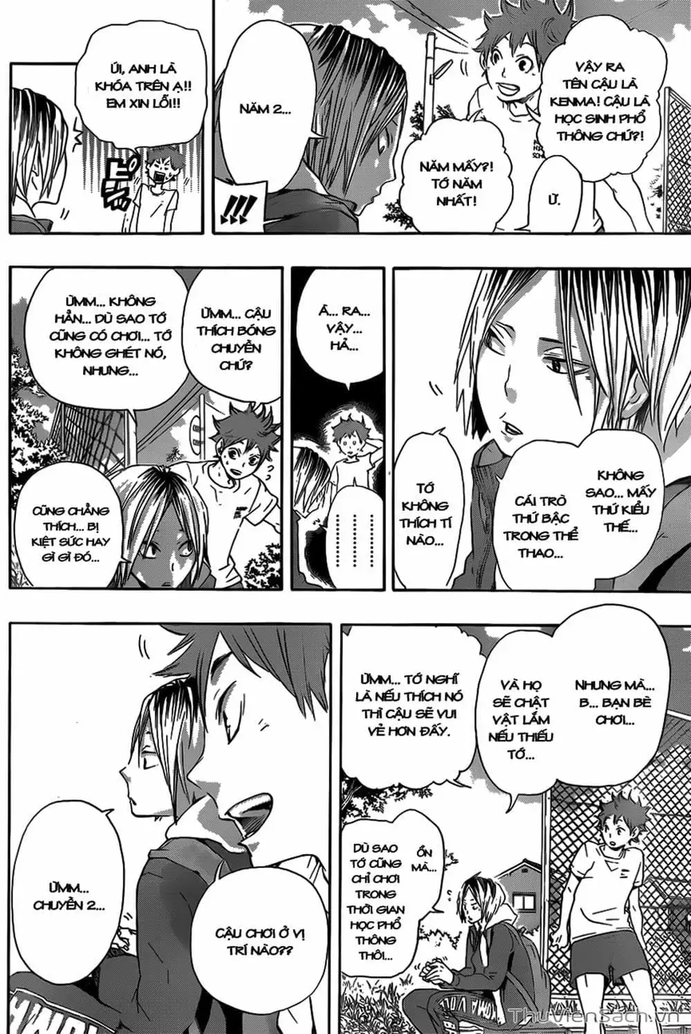 Truyện Tranh Vua Bóng Chuyền Haikyuu trang 6