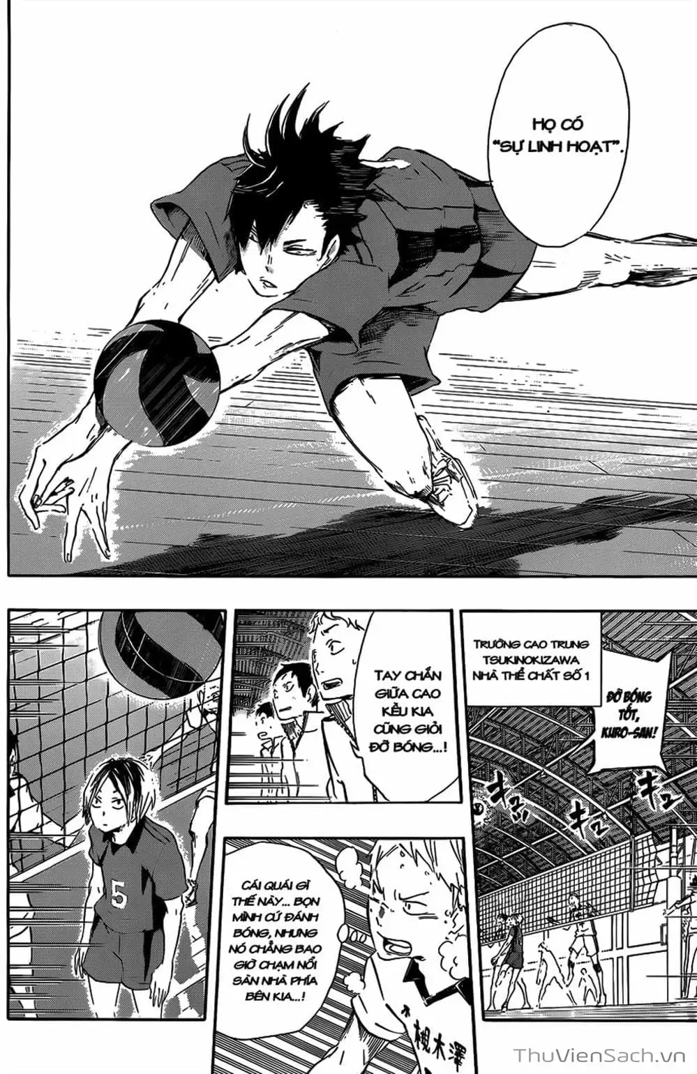 Truyện Tranh Vua Bóng Chuyền Haikyuu trang 6