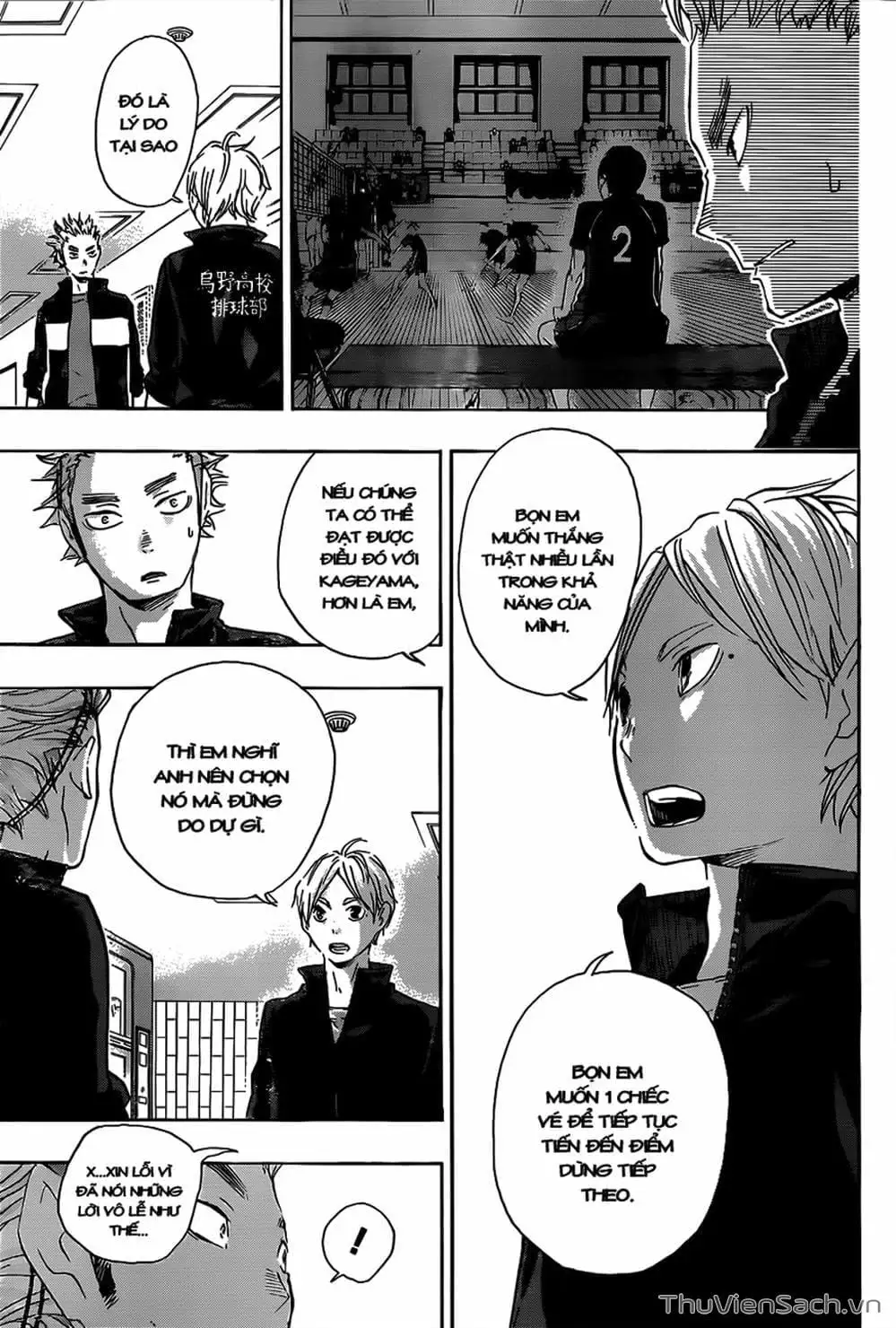 Truyện Tranh Vua Bóng Chuyền Haikyuu trang 6