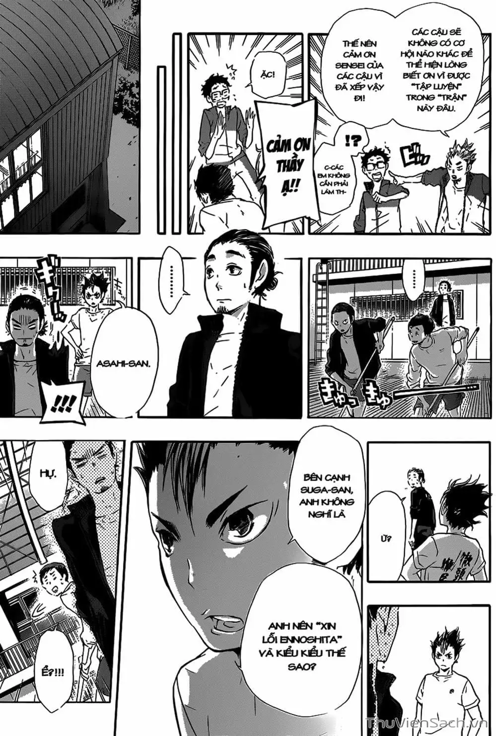 Truyện Tranh Vua Bóng Chuyền Haikyuu trang 6