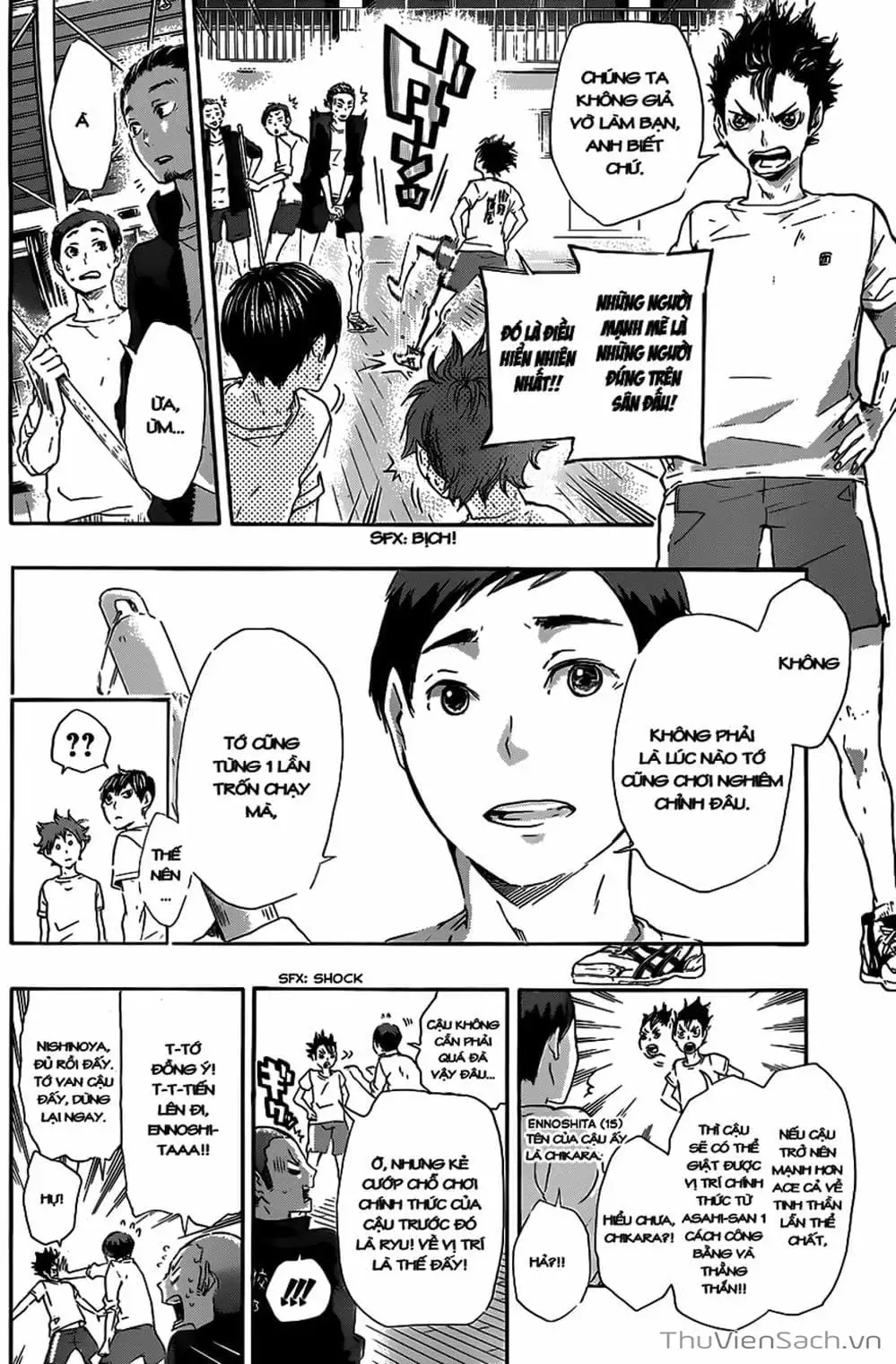 Truyện Tranh Vua Bóng Chuyền Haikyuu trang 6