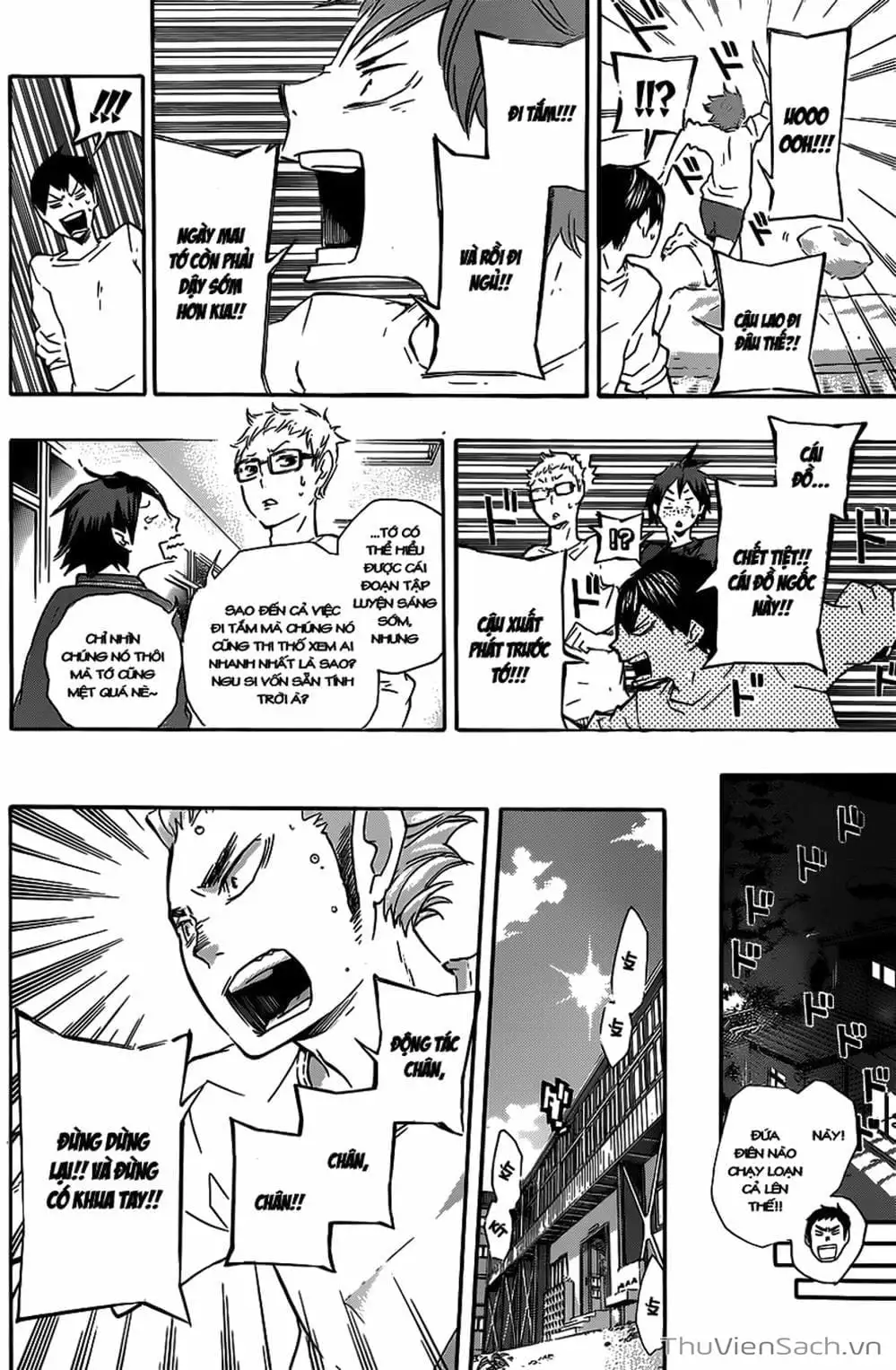 Truyện Tranh Vua Bóng Chuyền Haikyuu trang 6