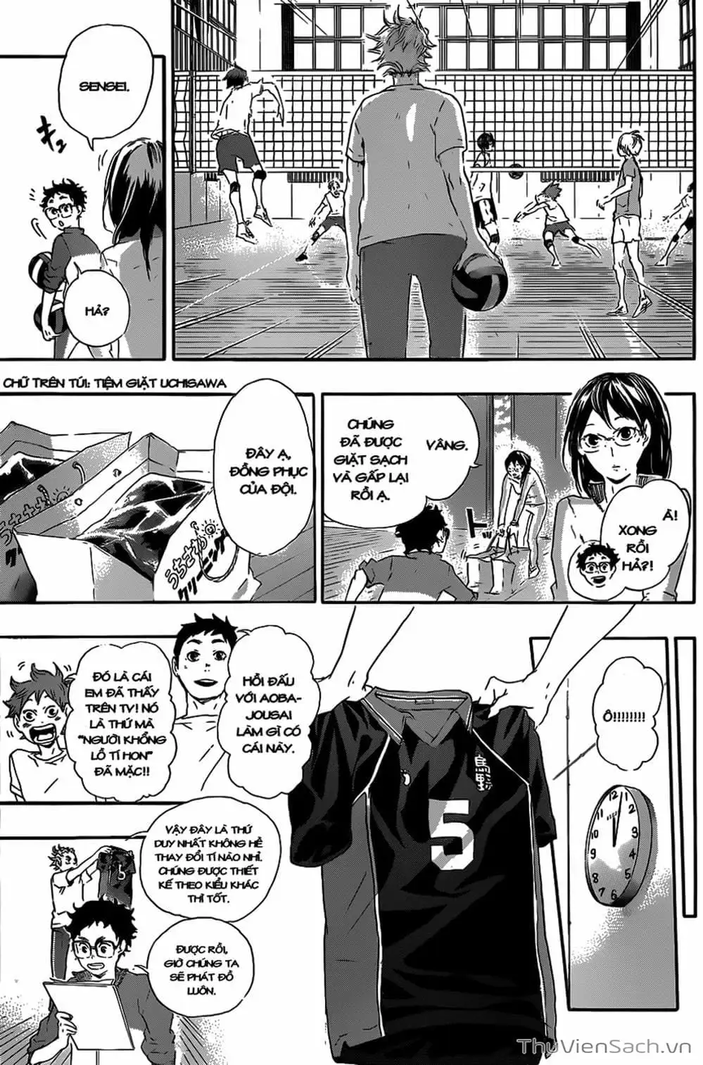 Truyện Tranh Vua Bóng Chuyền Haikyuu trang 6