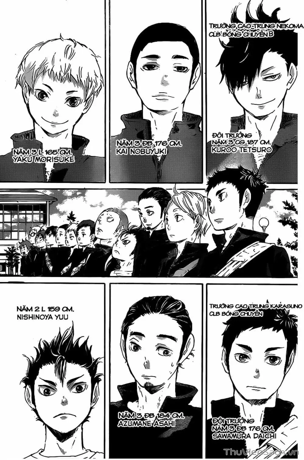 Truyện Tranh Vua Bóng Chuyền Haikyuu trang 6