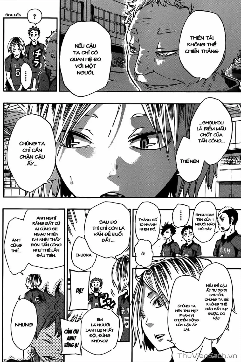Truyện Tranh Vua Bóng Chuyền Haikyuu trang 6