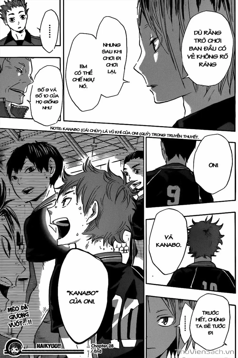 Truyện Tranh Vua Bóng Chuyền Haikyuu trang 6