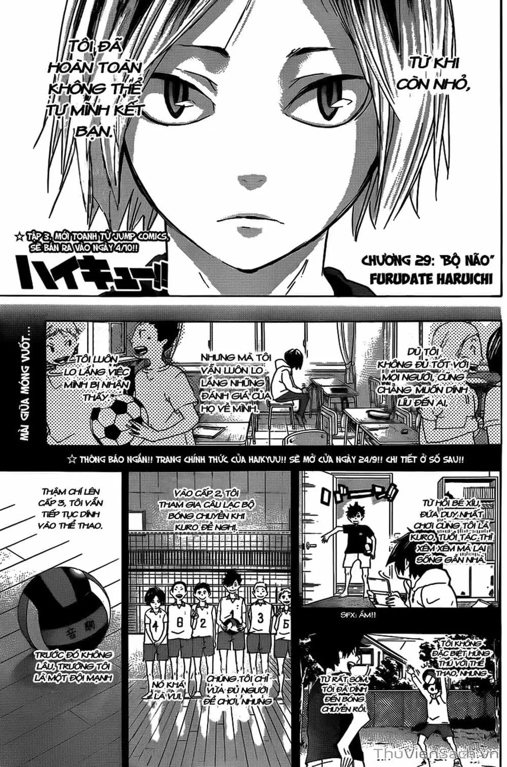 Truyện Tranh Vua Bóng Chuyền Haikyuu trang 6