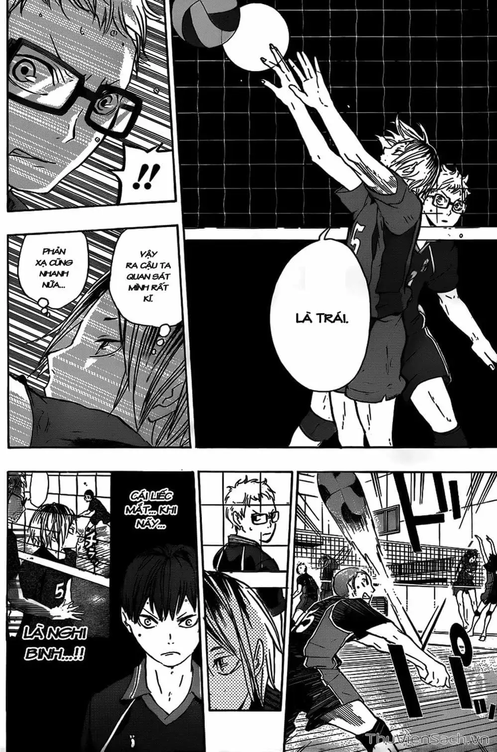 Truyện Tranh Vua Bóng Chuyền Haikyuu trang 6