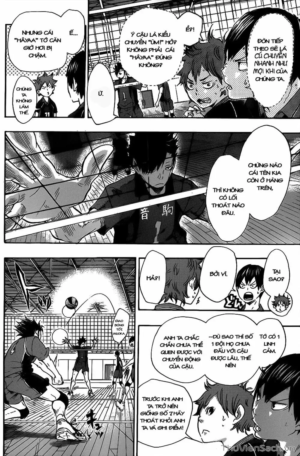 Truyện Tranh Vua Bóng Chuyền Haikyuu trang 6