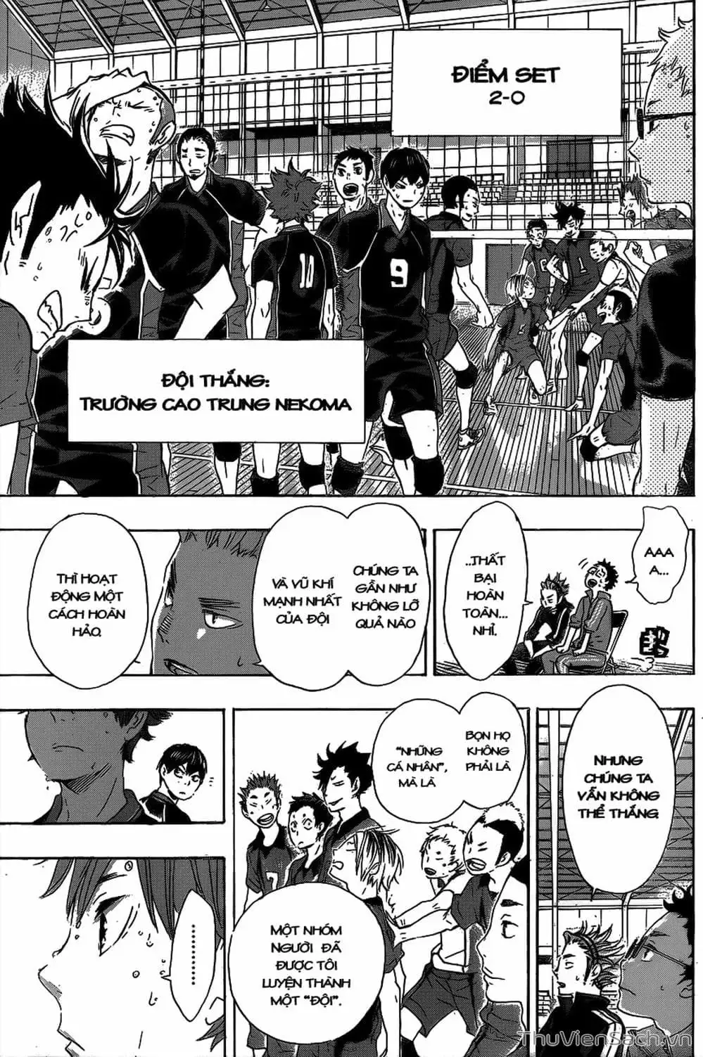 Truyện Tranh Vua Bóng Chuyền Haikyuu trang 6
