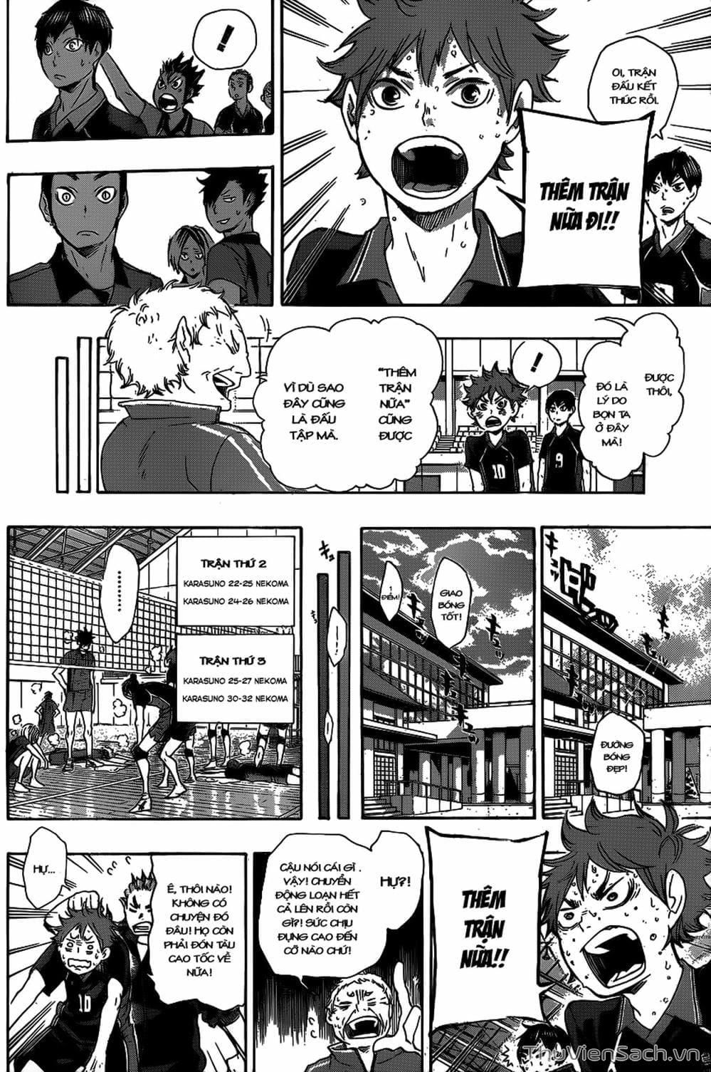 Truyện Tranh Vua Bóng Chuyền Haikyuu trang 6
