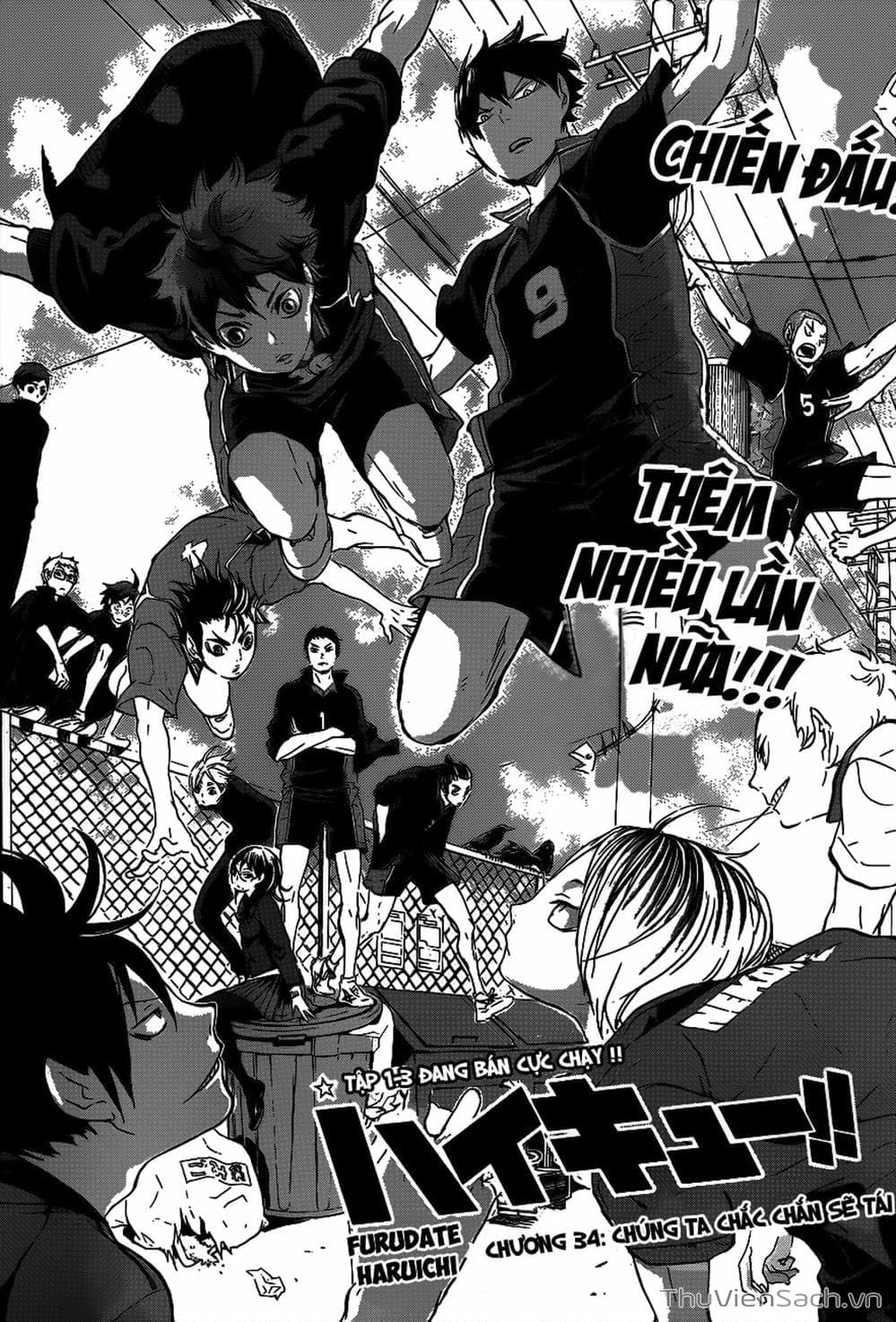 Truyện Tranh Vua Bóng Chuyền Haikyuu trang 6
