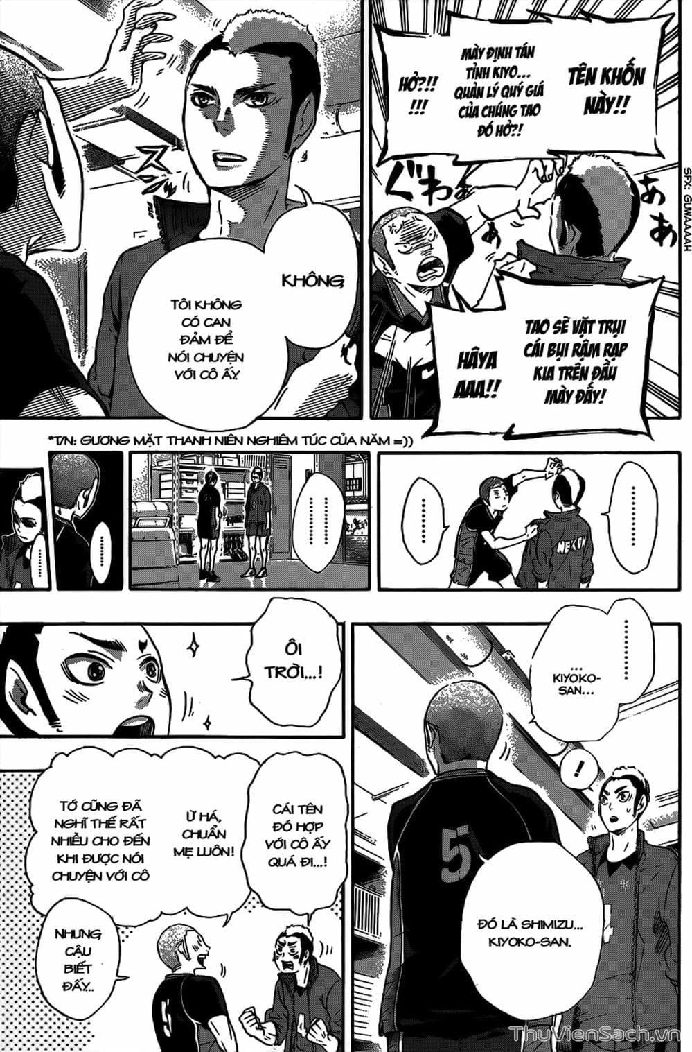 Truyện Tranh Vua Bóng Chuyền Haikyuu trang 6