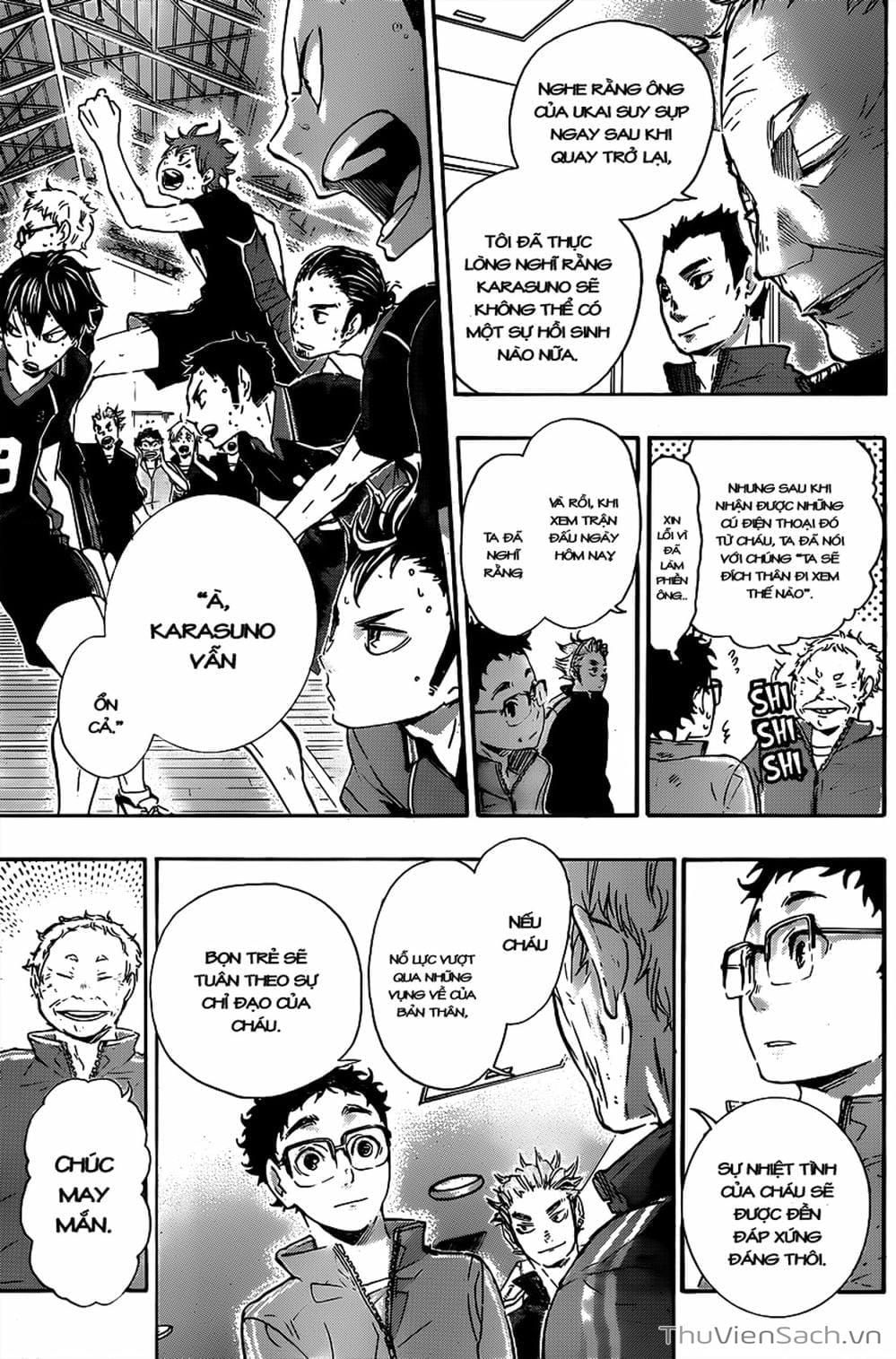 Truyện Tranh Vua Bóng Chuyền Haikyuu trang 6