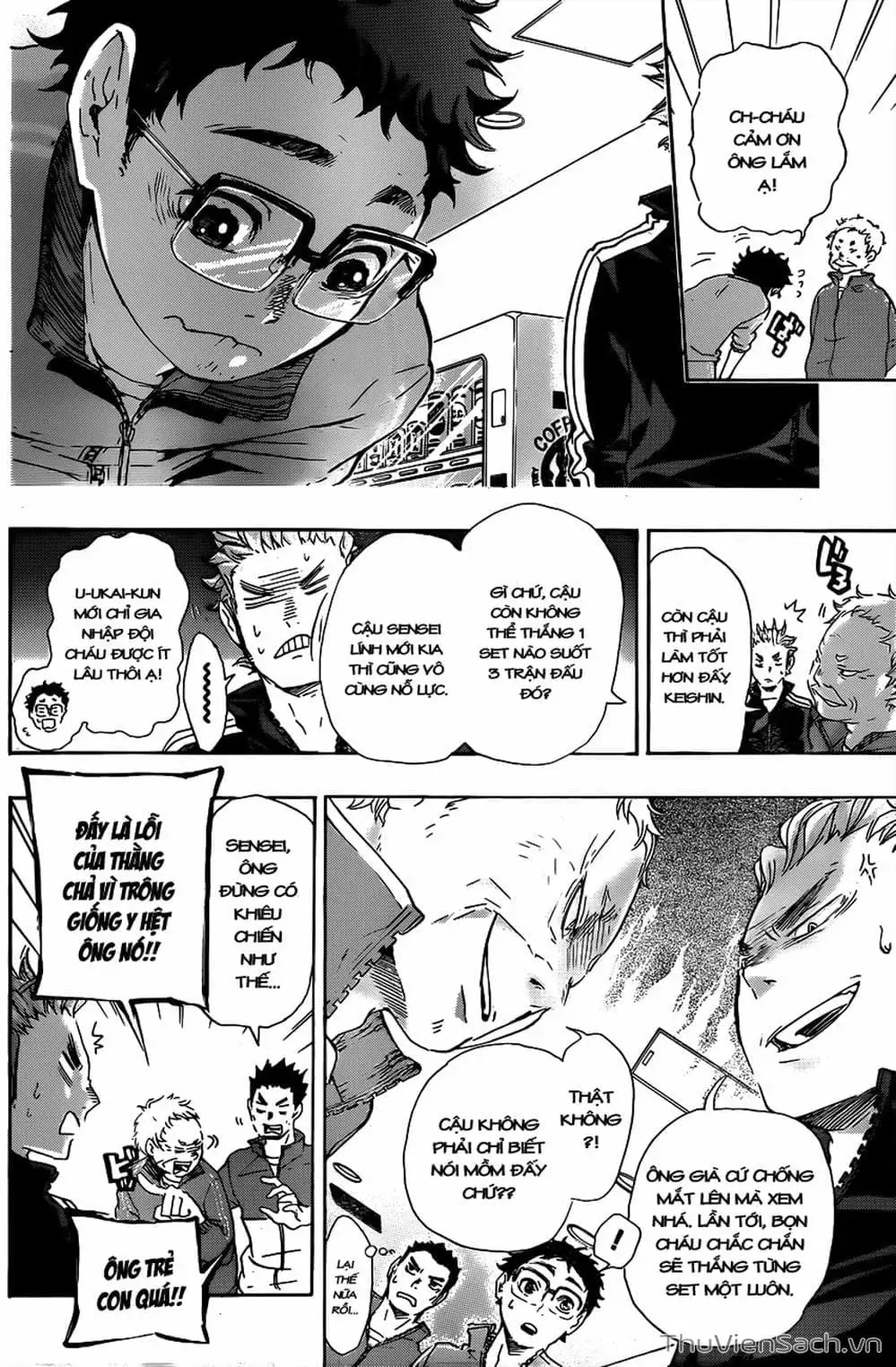 Truyện Tranh Vua Bóng Chuyền Haikyuu trang 6