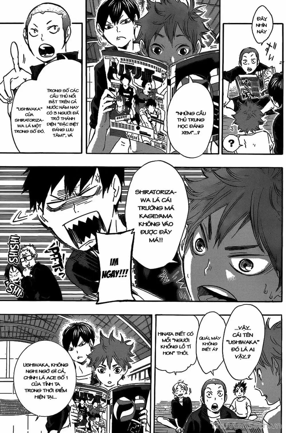 Truyện Tranh Vua Bóng Chuyền Haikyuu trang 6
