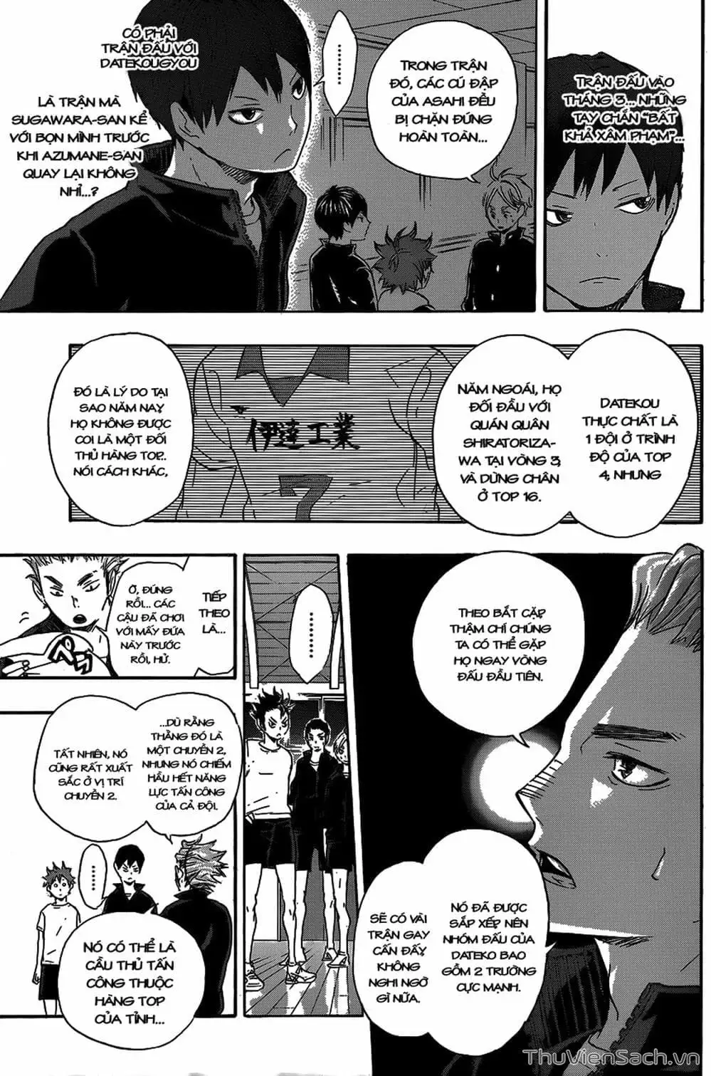 Truyện Tranh Vua Bóng Chuyền Haikyuu trang 6