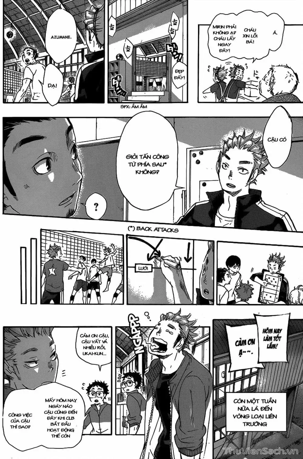 Truyện Tranh Vua Bóng Chuyền Haikyuu trang 6