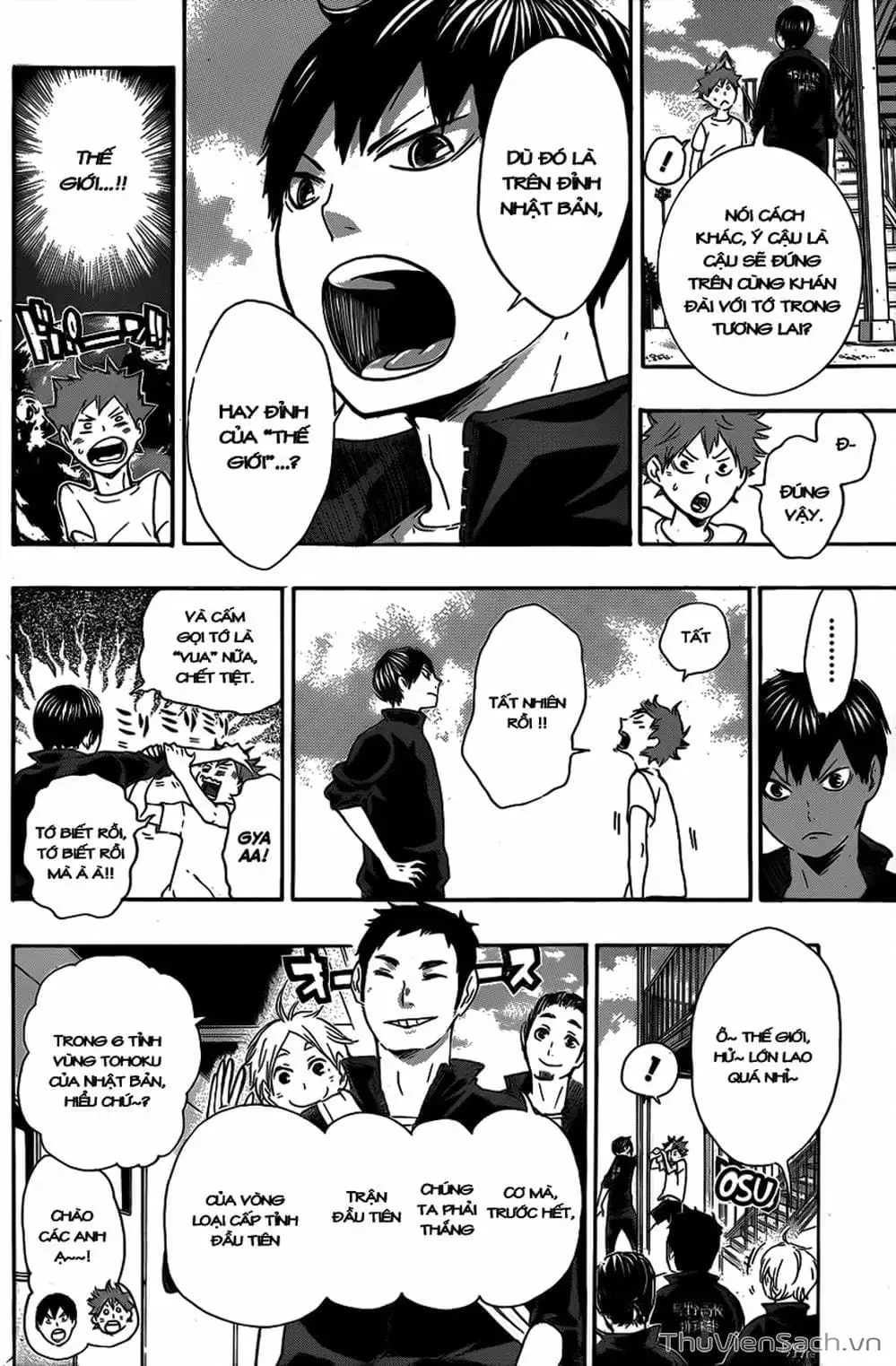 Truyện Tranh Vua Bóng Chuyền Haikyuu trang 6