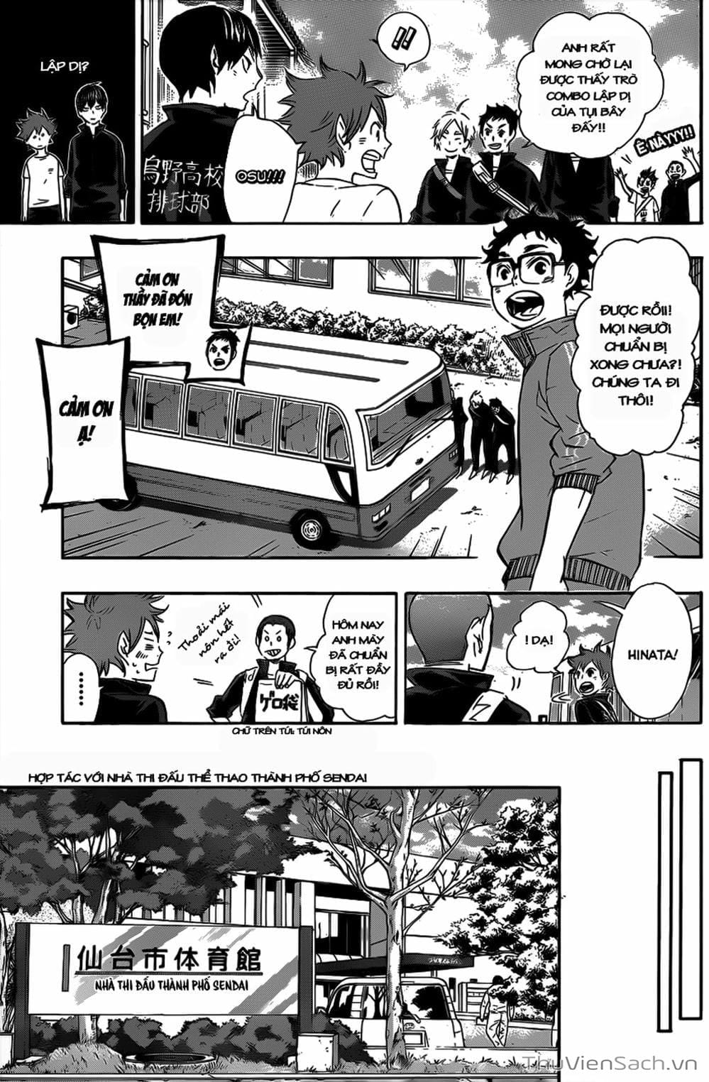 Truyện Tranh Vua Bóng Chuyền Haikyuu trang 6
