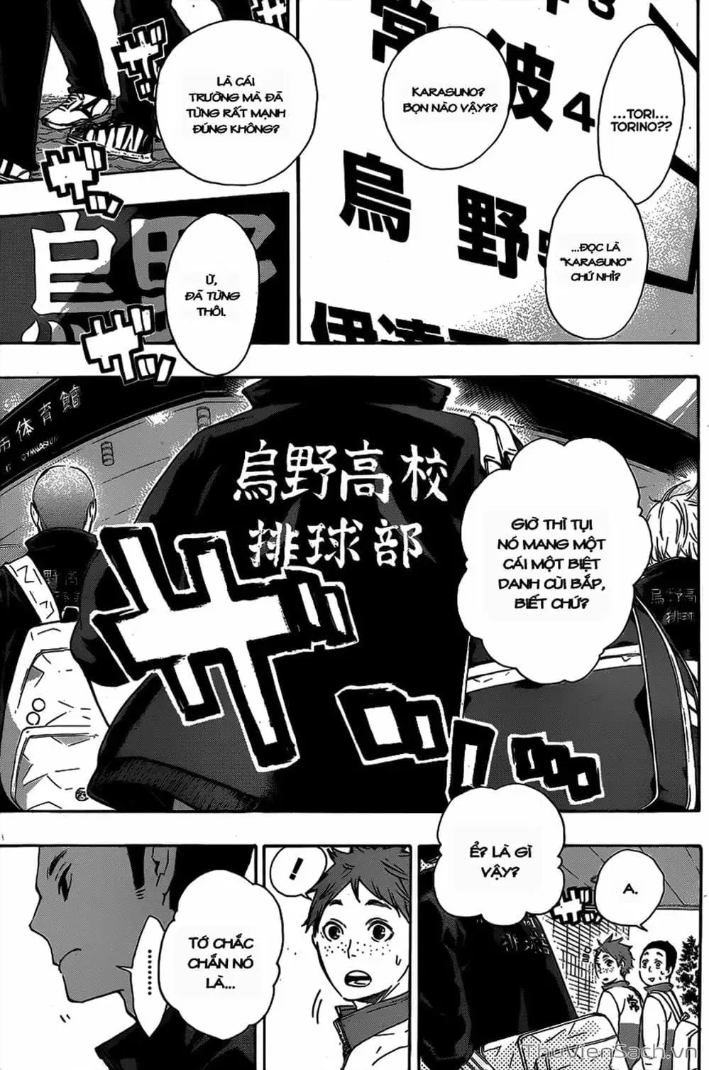 Truyện Tranh Vua Bóng Chuyền Haikyuu trang 6