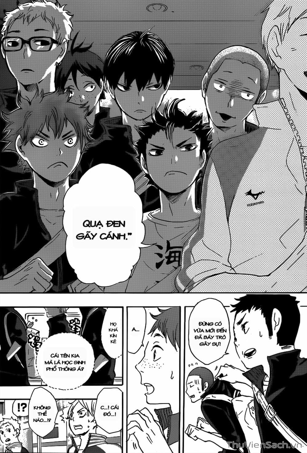 Truyện Tranh Vua Bóng Chuyền Haikyuu trang 6
