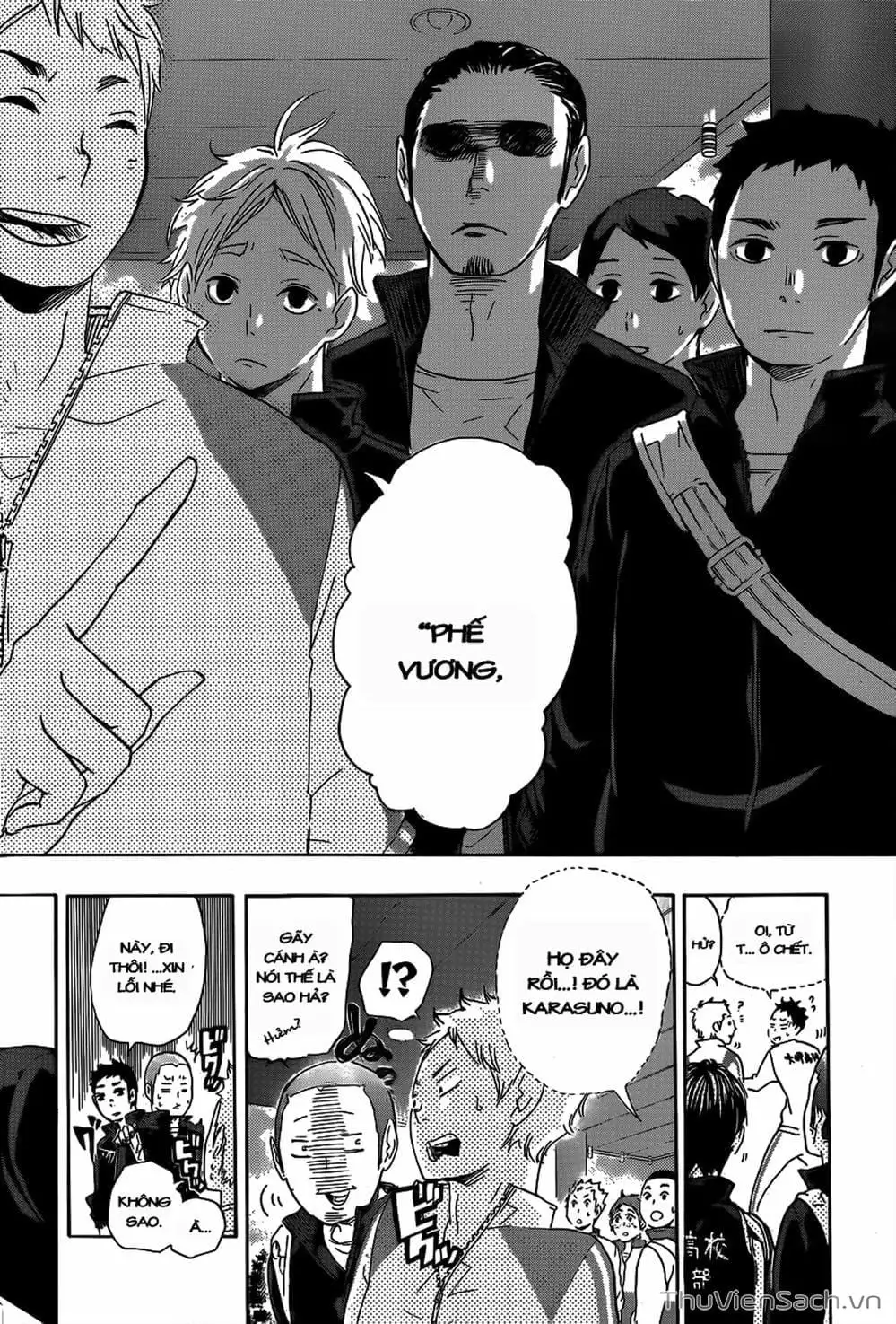 Truyện Tranh Vua Bóng Chuyền Haikyuu trang 6