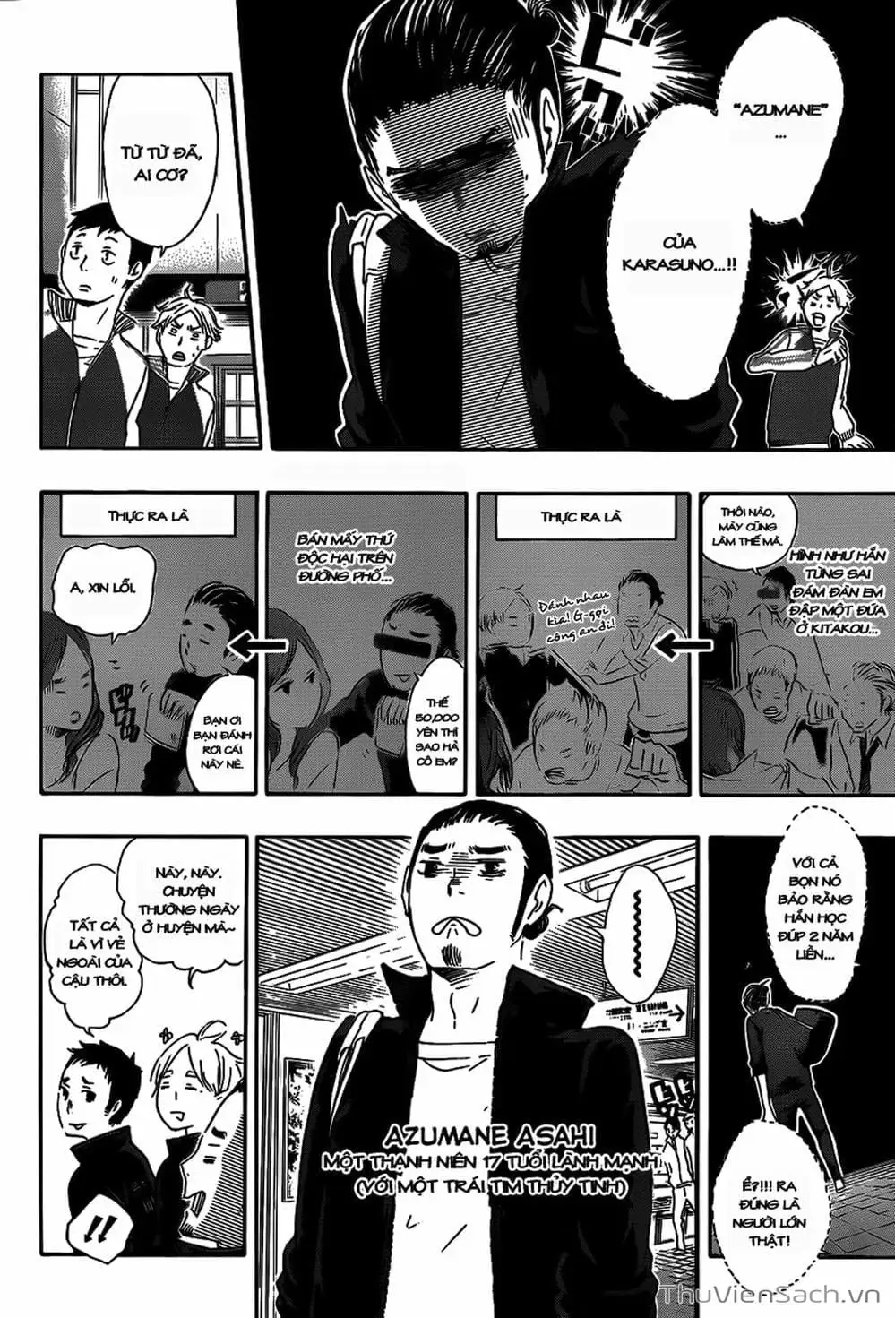 Truyện Tranh Vua Bóng Chuyền Haikyuu trang 6