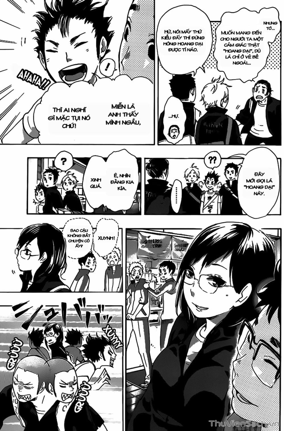 Truyện Tranh Vua Bóng Chuyền Haikyuu trang 6