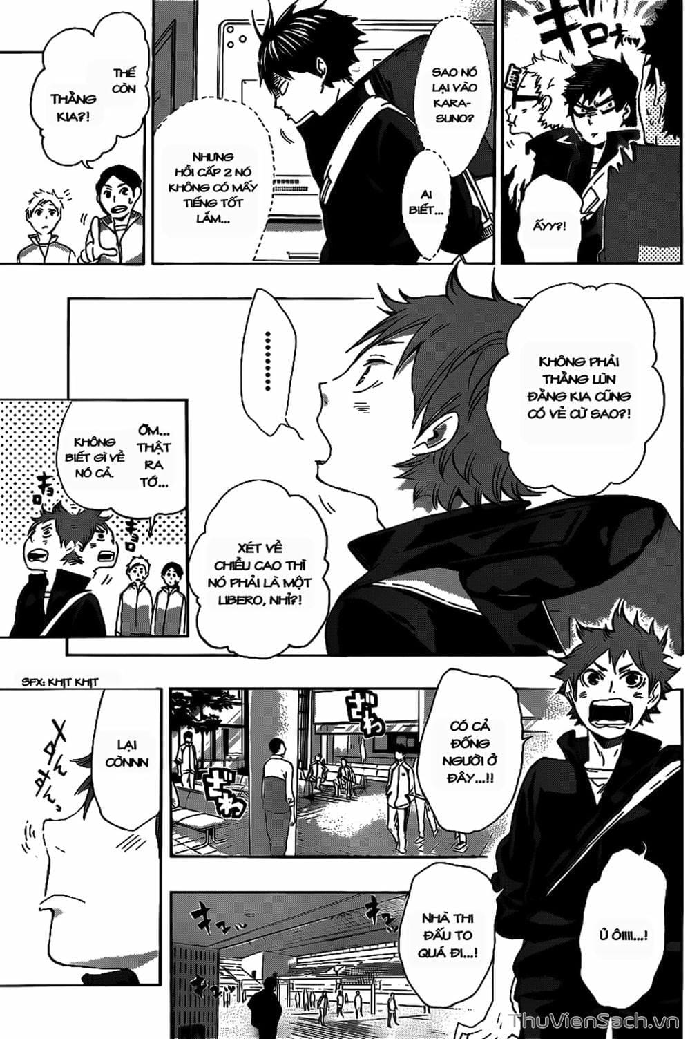 Truyện Tranh Vua Bóng Chuyền Haikyuu trang 6