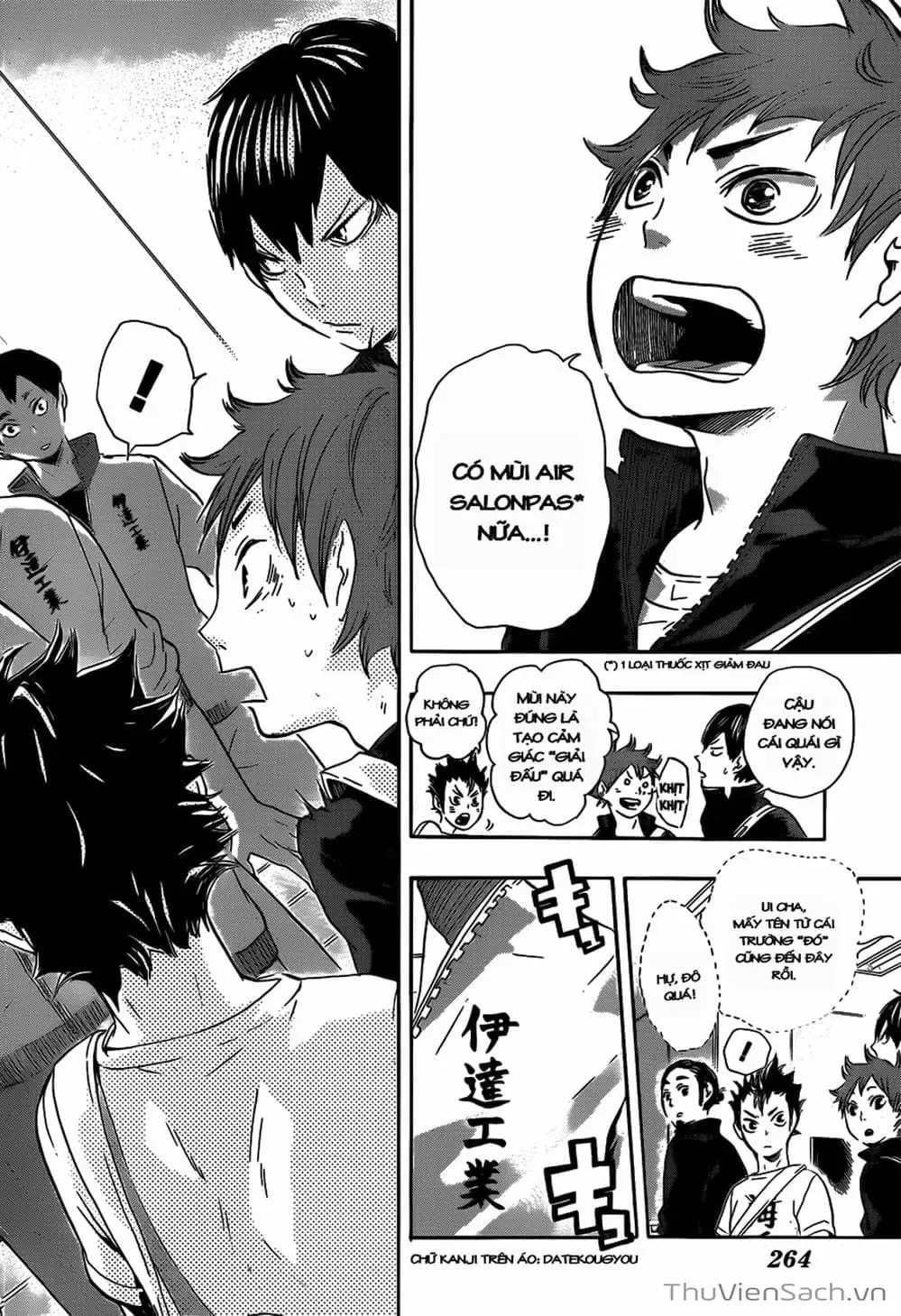 Truyện Tranh Vua Bóng Chuyền Haikyuu trang 6