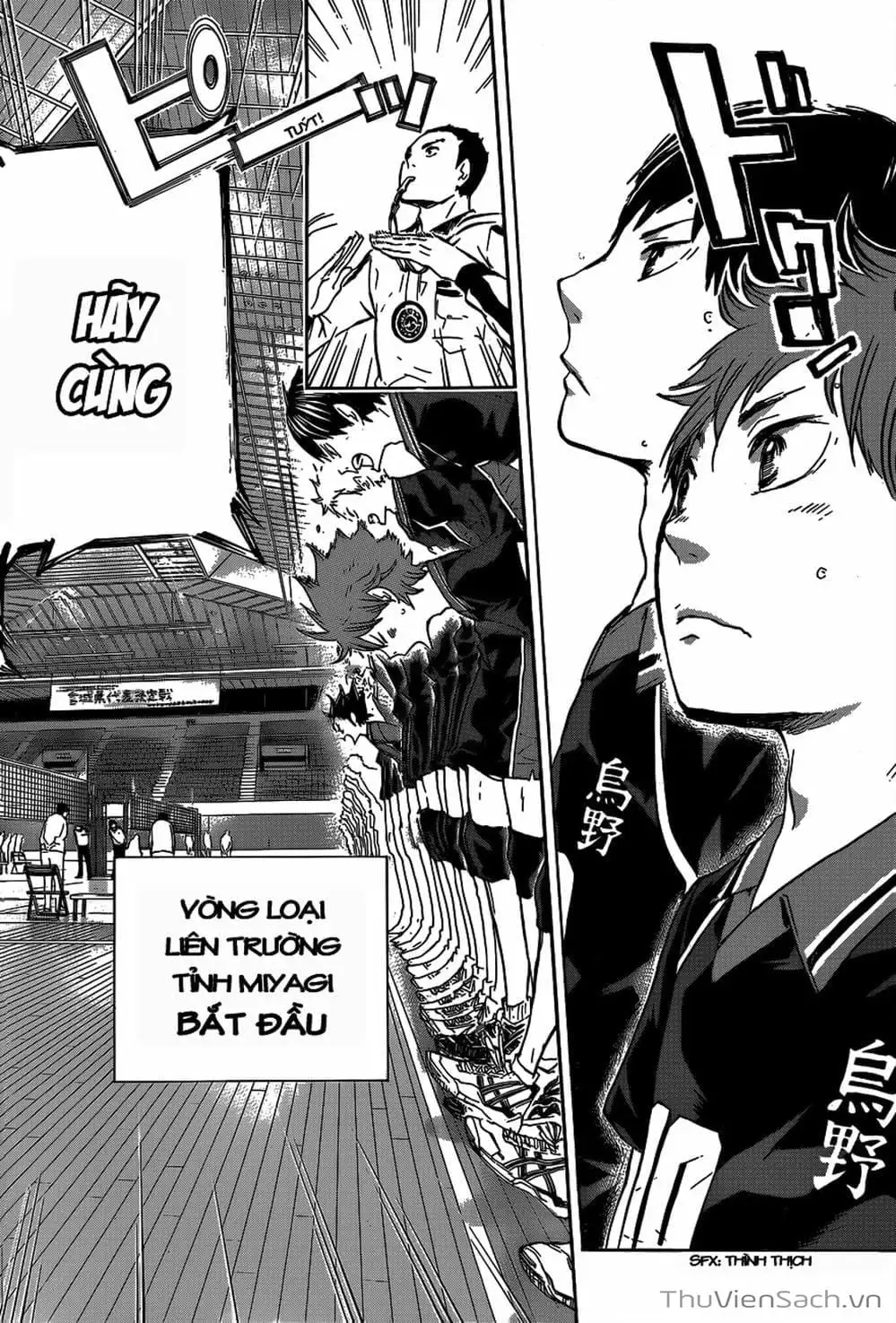Truyện Tranh Vua Bóng Chuyền Haikyuu trang 6