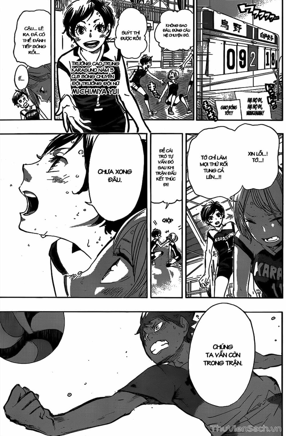 Truyện Tranh Vua Bóng Chuyền Haikyuu trang 6