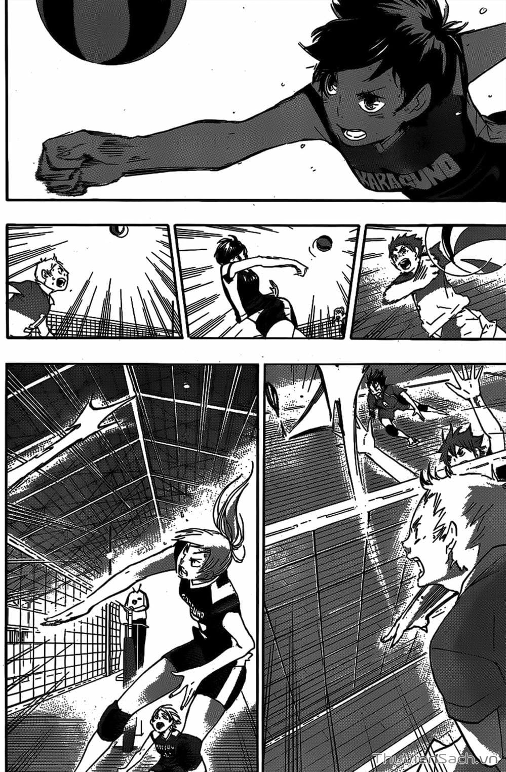 Truyện Tranh Vua Bóng Chuyền Haikyuu trang 6