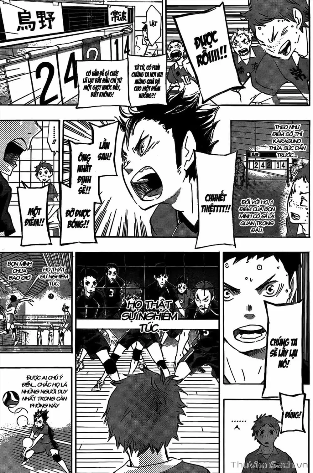 Truyện Tranh Vua Bóng Chuyền Haikyuu trang 6