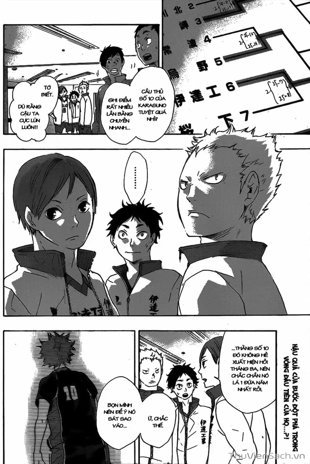 Truyện Tranh Vua Bóng Chuyền Haikyuu trang 6