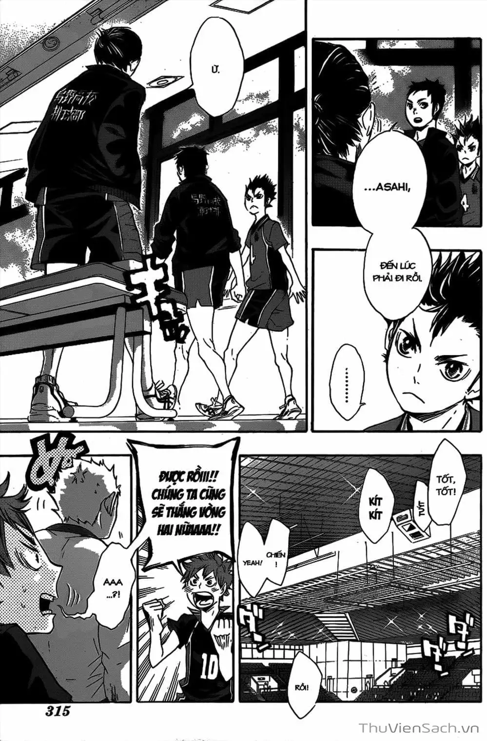 Truyện Tranh Vua Bóng Chuyền Haikyuu trang 6