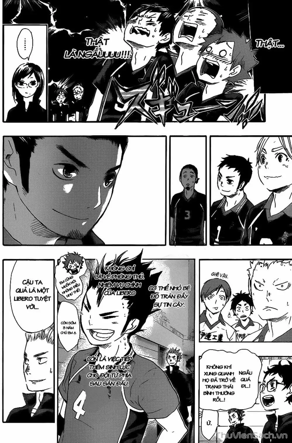 Truyện Tranh Vua Bóng Chuyền Haikyuu trang 6