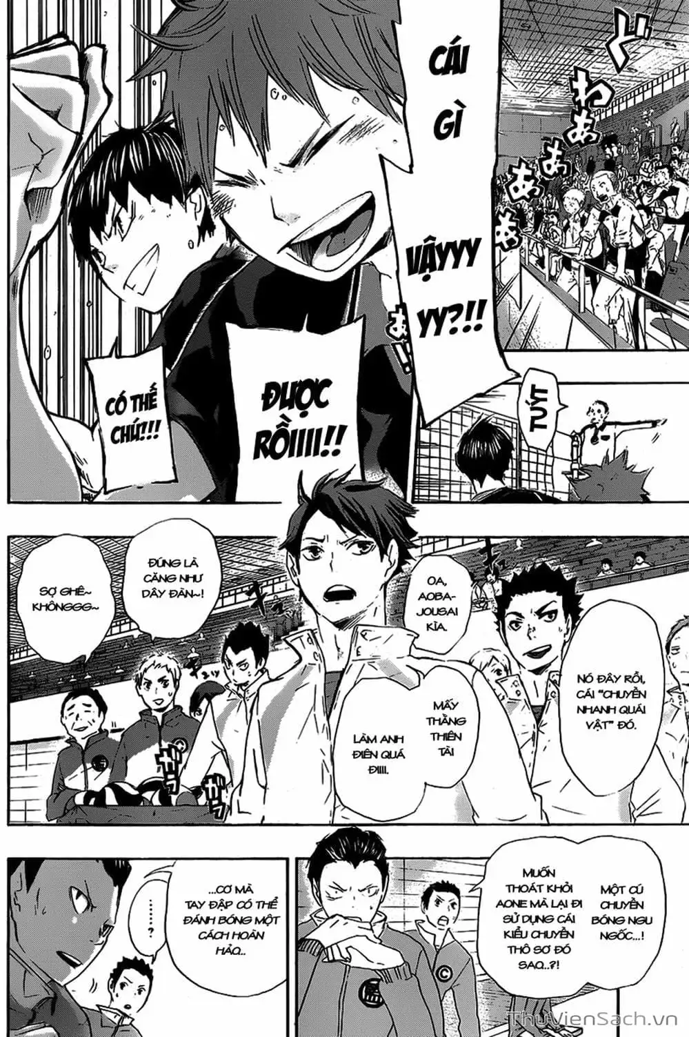 Truyện Tranh Vua Bóng Chuyền Haikyuu trang 6