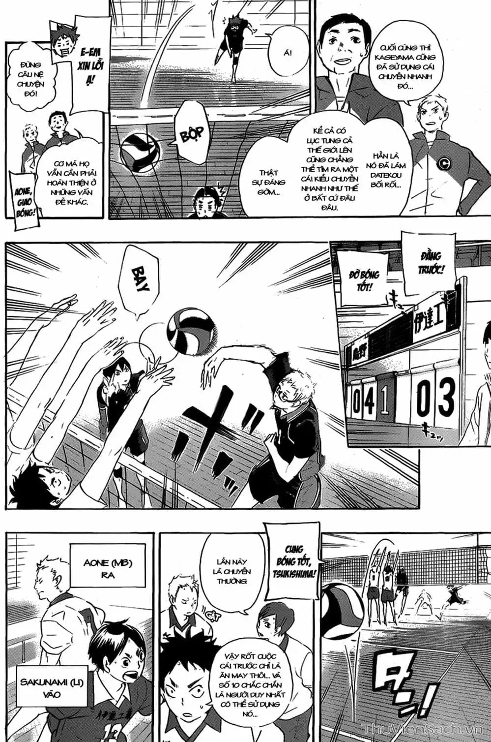 Truyện Tranh Vua Bóng Chuyền Haikyuu trang 6