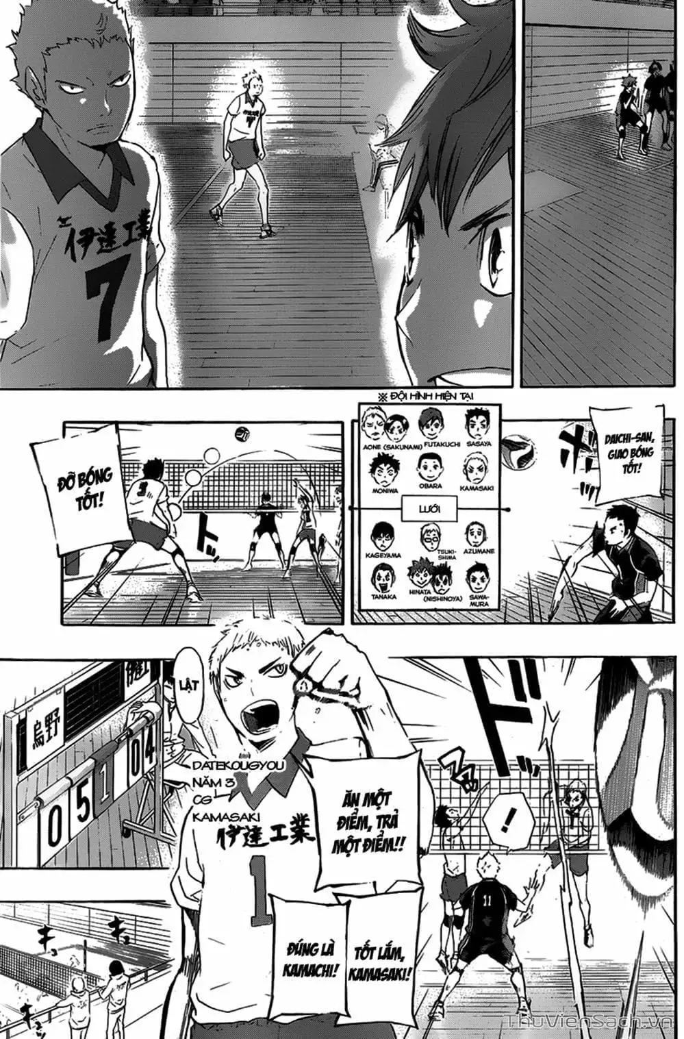 Truyện Tranh Vua Bóng Chuyền Haikyuu trang 6