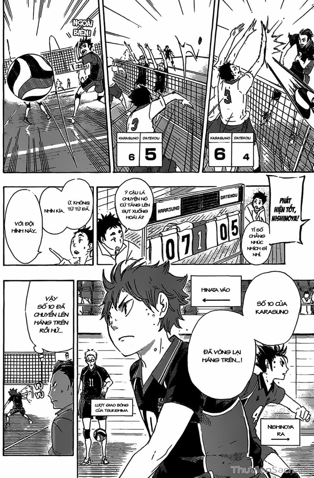 Truyện Tranh Vua Bóng Chuyền Haikyuu trang 6