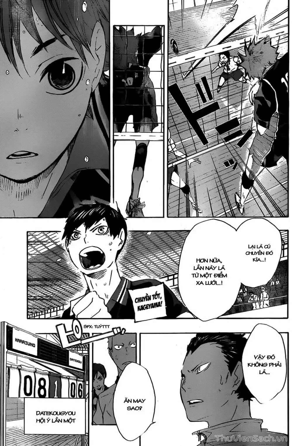 Truyện Tranh Vua Bóng Chuyền Haikyuu trang 6